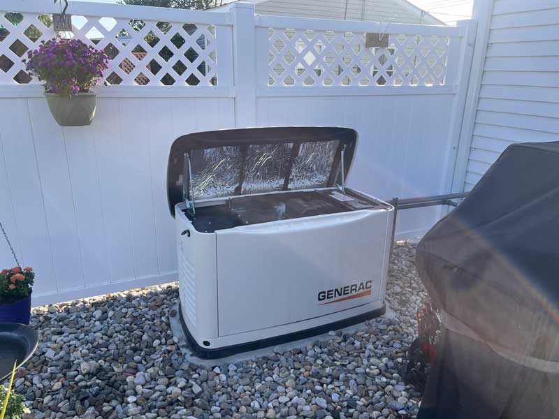 Seidel Electric's Expert Electrician Repairs a Generic Generator in Blairstown, NJ