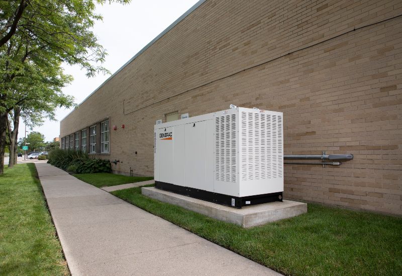 Seidel Electric solutions to protect commercial generators from tornado damage, ensuring uninterrupted power supply.