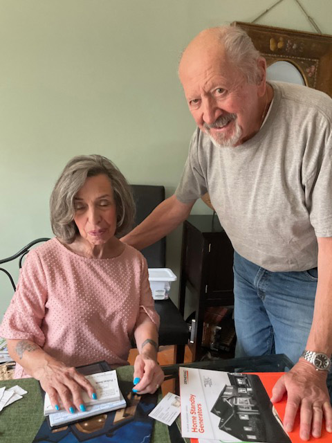 Happy customers.