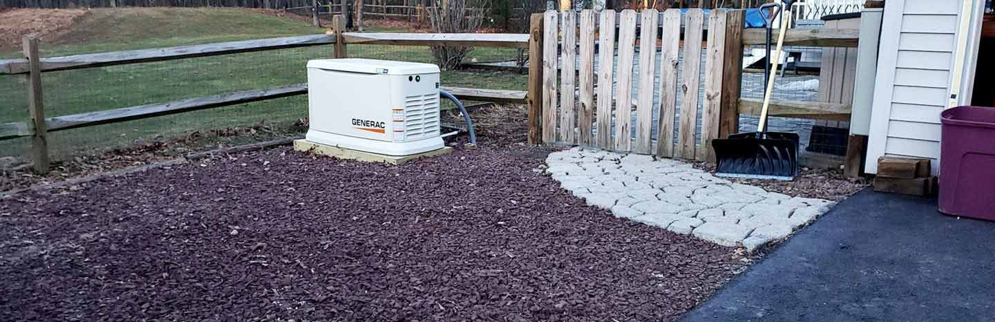 generator outside home