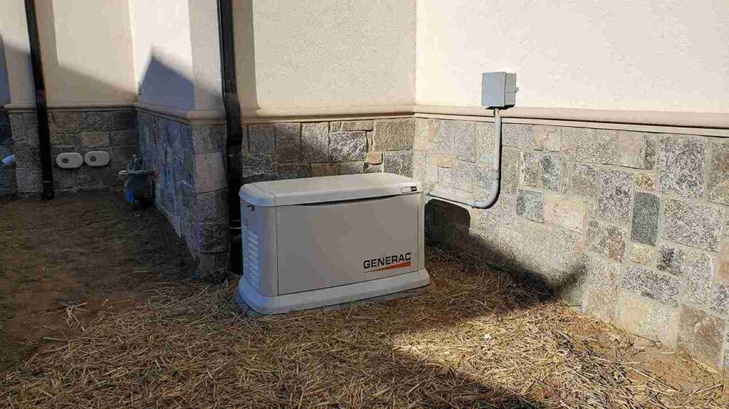 Generac standby generator installed in the fall with trusted service from Seidel Electric